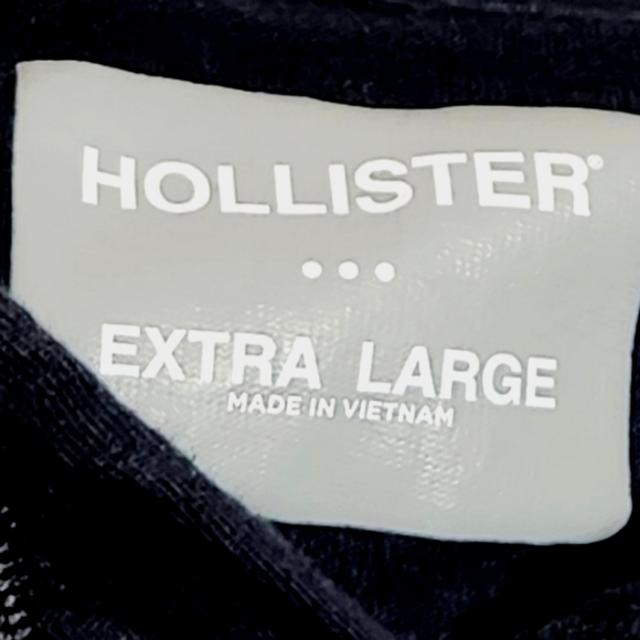 Hollister Black Lightweight Hoodie - Picture 3 of 4